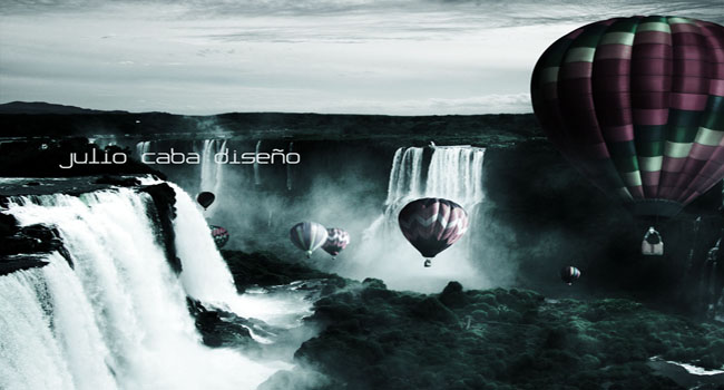 globos cascada